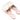 Pink & White Alameda Turquesa Furry Mules Size 37 - Designer Revival