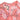 Coral & Multicolor Gucci Silk Chain-Link & Cherry Blossom Print Dress Size IT 38