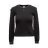 Vintage Black Gianni Versace Couture 1998 Wool Studded Sweater Size XS - Designer Revival