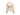 Cream Alexander McQueen Knit Peplum Sweater Size US XS - Designer Revival