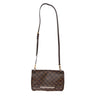 Brown Louis Vuitton Damier Ebene Hoxton PM Crossbody Bag - Designer Revival