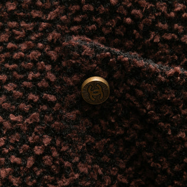 jazz Brown & Black Chanel Boutique Wool Boucle Jacket Size US M/L - Atelier-lumieresShops Revival