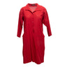 Vintage Red Issey Miyake Knee-Length Tunic Dress Size US S/M - Designer Revival