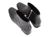 Black Saint Laurent Studded Leather Ankle Boots