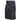 Navy & White Fendi Starry Sky Zucca Quilted & Printed Silk Mini Skirt Size US S