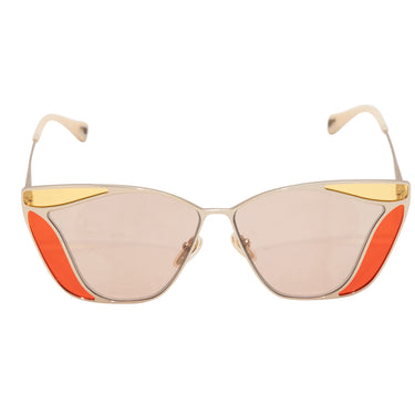 Auden wraparound frame sunglasses Orange Sunglasses