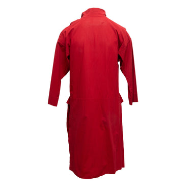 Vintage Red Issey Miyake Knee-Length Tunic Dress Size US S/M - Atelier-lumieresShops Revival