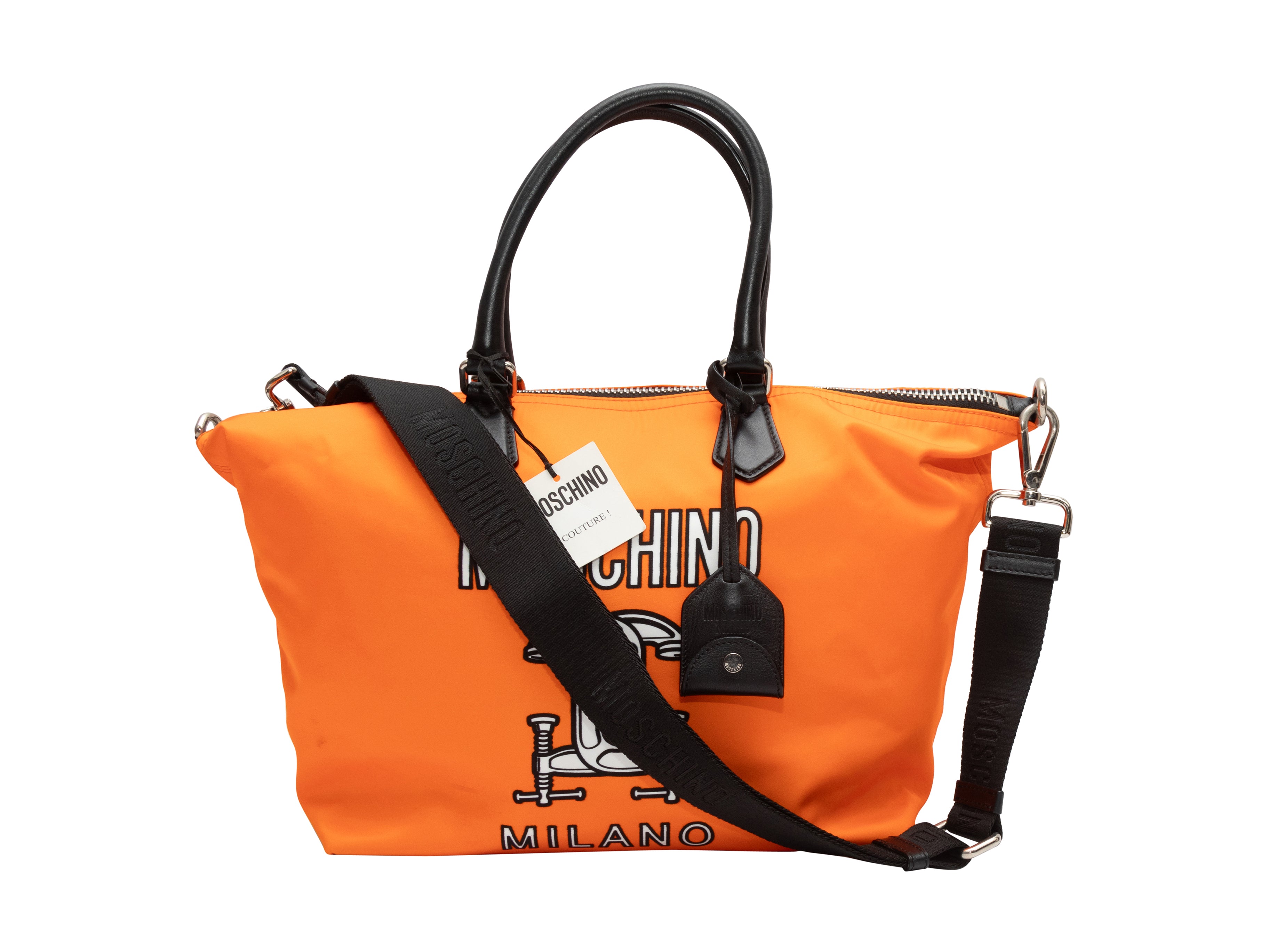 Twist Knitting Tote Bag - Orange - Shop Relaxedship Handbags
