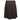 Brown Prada Knee-Length Wool Skirt Size IT 44
