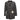 Vintage Black & White Chanel Striped Camellia Jacket Size FR 48