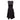 Black Alaia Sleeveless Asymmetrical Hem Dress Size FR 40