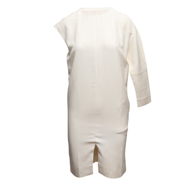 White Fendi Silk-Blend Two-Piece Dress Set Size IT 38 - Designer Revival