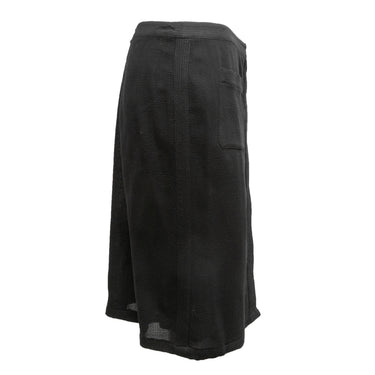 jazz Black Chanel Boutique Spring/Summer 1999 Wool Skirt Size FR 48 - Atelier-lumieresShops Revival