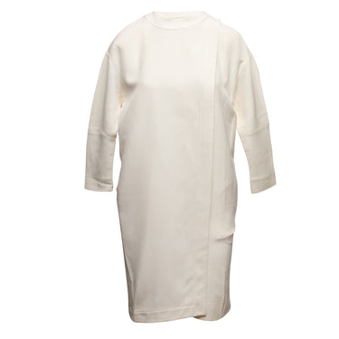 White Fendi Silk-Blend Two-Piece Dress Set Size IT 38 - Designer Revival