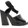 Black Celine Platform Sandals Size 39.5 - Designer Revival
