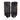 Brown & Black Chanel Fur & Leather Gloves Size 6.5
