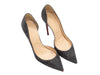 Black & Silver Christian Louboutin Pointed-Toe Pumps