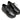 Black Prada Patent Bubble Sole Oxfords Size 38.5