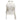 White & Dark Green JW Anderson Chain-Accented Cold Shoulder Top Size US S
