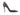 Black & Silver Christian Louboutin Pointed-Toe Pumps Size 38 - Designer Revival