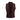 Burgundy Lafayette 148 Embellished Open Front Shearling Vest Size US S