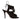 Black Aquazzura Suede Fringed Heels Size 37.5 - Designer Revival