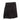 Black Balenciaga Pleat-Accented Mini Skirt Size FR 38