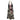 Black & Multicolor Libertine Allover Graphic Print Trench Coat Size US M