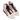 Pink & Multicolor Prada Nylon High-Top Sneakers Size 38
