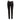 Black Saint Laurent Leather-Trimmed Wool Skinny Pants Size US S - Designer Revival
