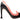 Black & Pink Miu Miu Peep-Toe Bow Pumps Size 37.5