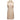 Beige & Multicolor Chanel Printed Sleeveless Silk Dress Size FR 42