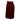Vintage Burgundy Saint Laurent Velvet Pencil Skirt Size FR 38 - Designer Revival