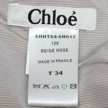 Grey Chloe Fall/Winter 2006 Sleeveless Ruched Top Size FR 34