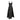 Black Alexia Maria Silk Sleeveless Bow Gown Size US 10 - Designer Revival