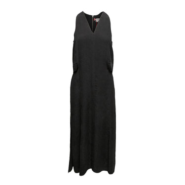 Black Alexander McQueen Textured Maxi Dress Size US S - Atelier-lumieresShops Revival