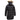 Black Canada Goose Fur-Trimmed Down Puffer Coat Size US S