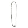 Grey & Silver Bavna Moonstone & Diamond Beaded Necklace - Designer Revival