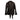 Brown Maurizio Pecoraro Shearling Fringe Jacket Size US IT 38