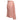 Coral & White Chanel Striped Tweed Skirt Size FR 38