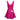 Hot Pink Herve Leger Sleeveless A-Line Mini Dress Size US XS - Designer Revival