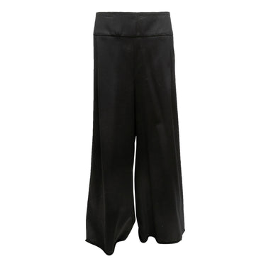 Black Chanel Fall/Winter 2006 Wool Pants Size FR 48 - Designer Revival