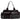 Black Salvatore Ferragamo Suede & Fur Cargo Handbag