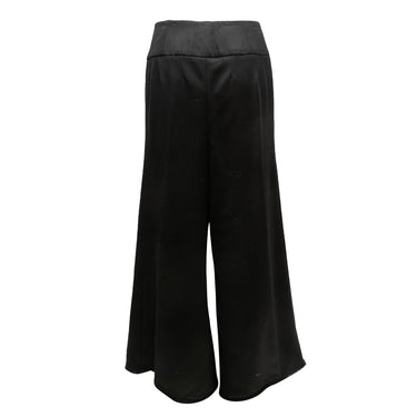 Black Chanel Fall/Winter 2006 Wool Pants Size FR 48 - Designer Revival