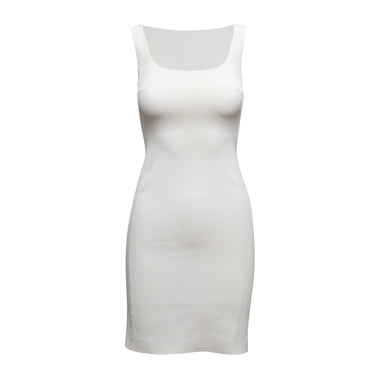 Vintage White Prada Sleeveless Bodycon Dress Size IT 38 - Designer Revival