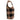 Tan & Black Christian Dior Gingham Sleeveless Knit Top Size US S