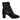 Black Jimmy Choo Lace-Up Heeled Ankle Boots Size 37.5