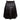 Black Chanel Silk Pleated Skirt Size FR 34