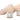 Beige Miu Miu Patent Peep-Toe Crystal-Embellished Pumps Size 37.5