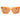Orange Bottega Veneta Transluscent Acetate Sunglasses
